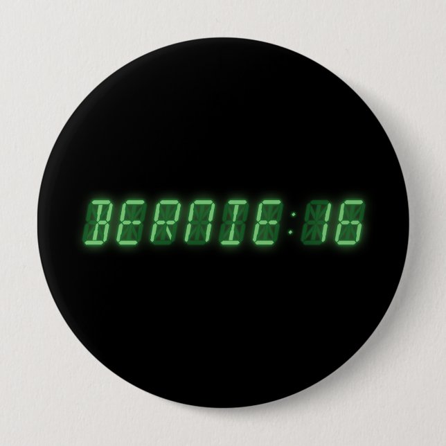 Bóton Redondo 10.16cm Bernie Sanders Time (Frente)