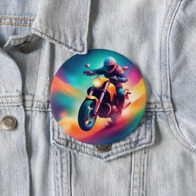 Bóton Redondo 10.16cm bicicleta (In Situ)