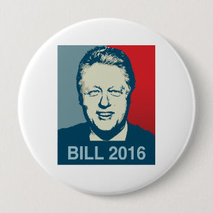 BÓTON REDONDO 10.16CM BILL CLINTON 2016 - .PNG