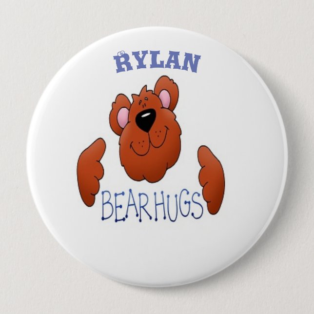 Bóton Redondo 10.16cm Botão (Frente)