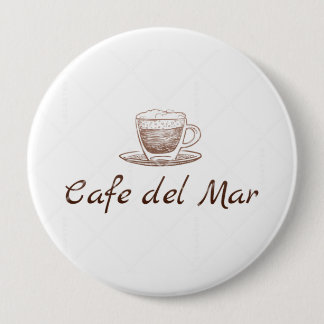 Bóton Redondo 10.16cm Botão branco