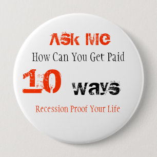 Bóton Redondo 10.16cm Botão de Ardyss