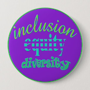 Bóton Redondo 10.16cm botão de círculo DEI