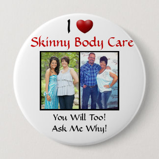 Bóton Redondo 10.16cm Botão de Tricia