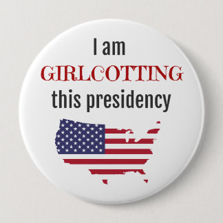 Bóton Redondo 10.16cm Botão do protesto do março das grandes mulheres