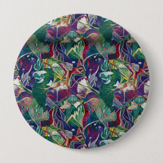 Bóton Redondo 10.16cm 'botão e patches'