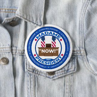 Bóton Redondo 10.16cm Botão Novo Caminho para a Frente