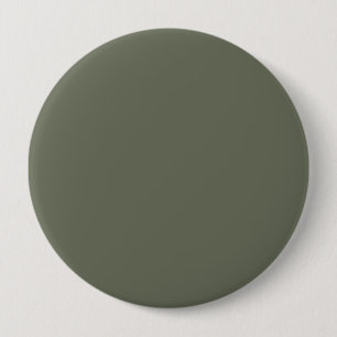 Bóton Redondo 10.16cm Botão Personalizado Verde Mínimo do Moss