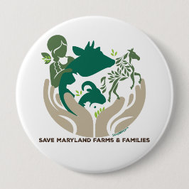 Bóton Redondo 10.16cm Botão redondo