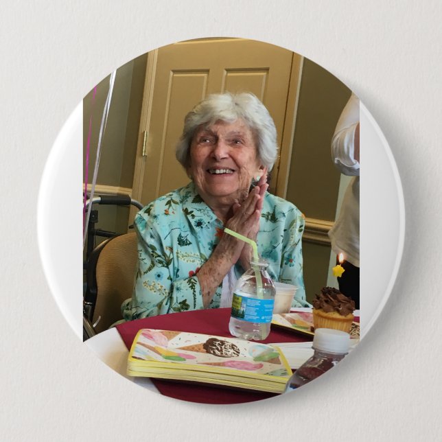 Bóton Redondo 10.16cm Botão Wowo (Frente)