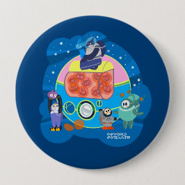 Bóton Redondo 10.16cm Botão X World Team 319-20250228