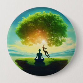 Bóton Redondo 10.16cm Botões de Camisa