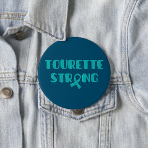 Bóton Redondo 10.16cm Botões Fortes do Tourette