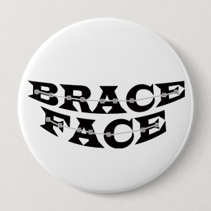 Bóton Redondo 10.16cm BRACEFACE - Botão