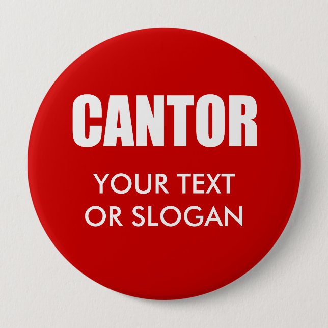 BÓTON REDONDO 10.16CM CANTOR 2012 DE ERIC (Frente)