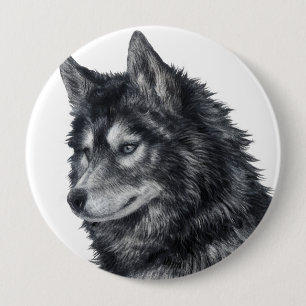 Bóton Redondo 10.16cm Cão Balto