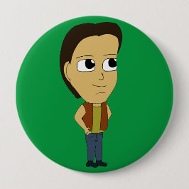 Bóton Redondo 10.16cm chibi