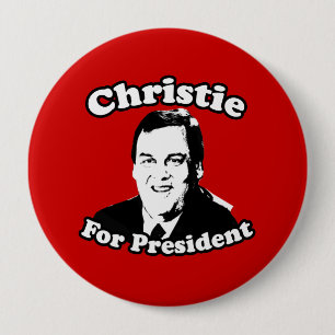 BÓTON REDONDO 10.16CM CHRISTIE DE CHRIS PARA O PRESIDENTE