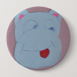 Bóton Redondo 10.16cm Claire Giant, Crachá redondo de 10,2 cm