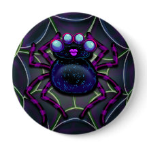 Cuta assustadora de aranha assustadora