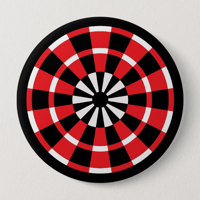 Bóton Redondo 10.16cm Dartboard Mod (Frente)