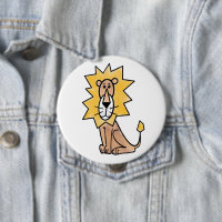 desenho animado crianças de leão retrô safari anim