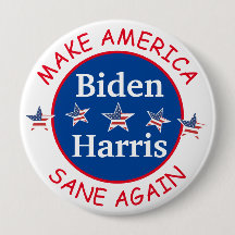 Eleições 2020 em Biden e Harris American Flag