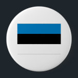 Bóton Redondo 10.16cm Estônia<br><div class="desc">BANDEIRAS DA EUROPA: Bandeiras europeias,  Roupa,  T-shirts europeias e presentes europeus</div>