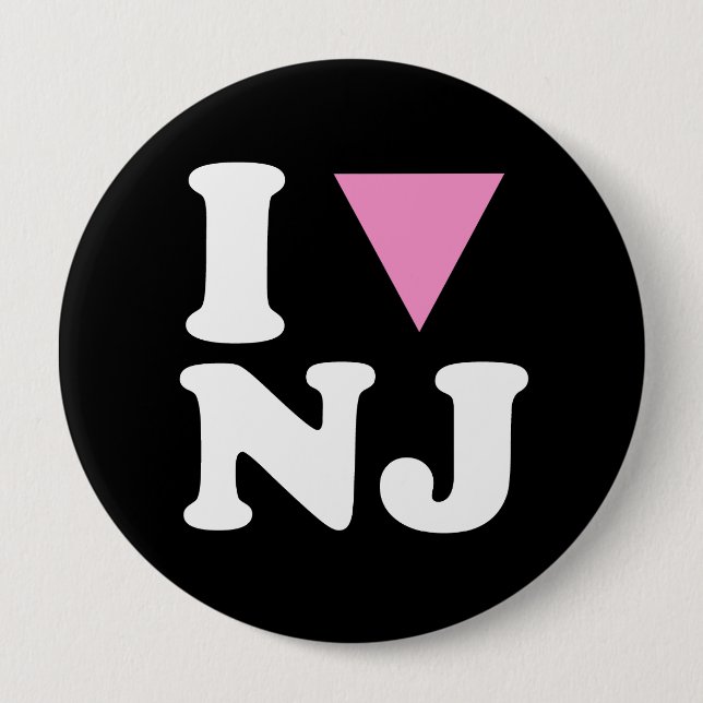 Bóton Redondo 10.16cm EU AMO GAY NJ - BRANCO -.png (Frente)