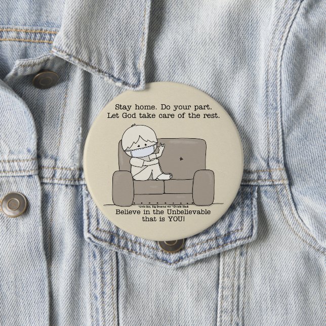 Bóton Redondo 10.16cm Faça a sua parte (In Situ)