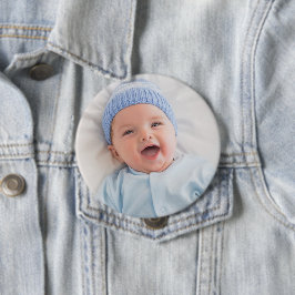 Bóton Redondo 10.16cm Foto pessoal Adicionar sua própria imagem