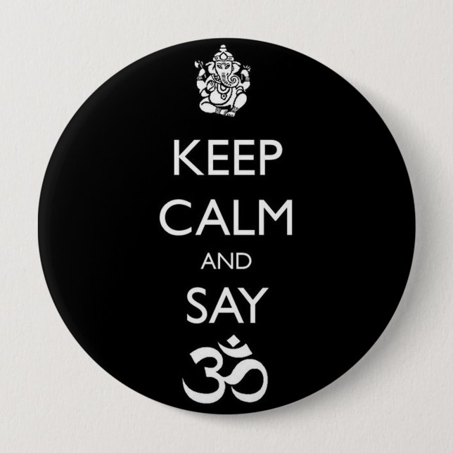 Bóton Redondo 10.16cm ganesh (Frente)