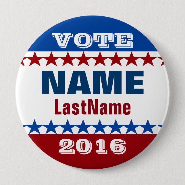 Bóton Redondo 10.16cm Ganhe sua campanha (Frente)