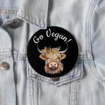 Go Vegan Animal Rights Cow