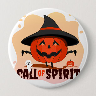 Bóton Redondo 10.16cm Halloween Call of Spirit