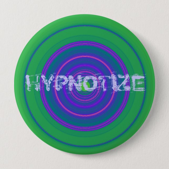 BÓTON REDONDO 10.16CM HYPNOTIZE (Frente)