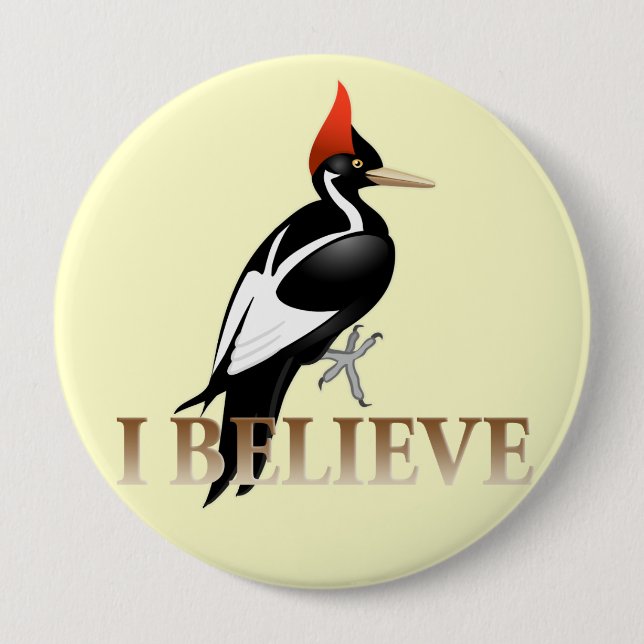 Bóton Redondo 10.16cm IBWO: Eu acredito (Frente)