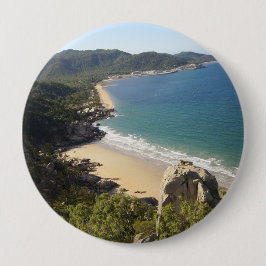 Bóton Redondo 10.16cm Ilha Magnética - Crachá Redondo da Austrália