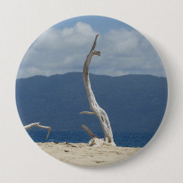 Bóton Redondo 10.16cm Ilhas Frankland - Crachá da Austrália