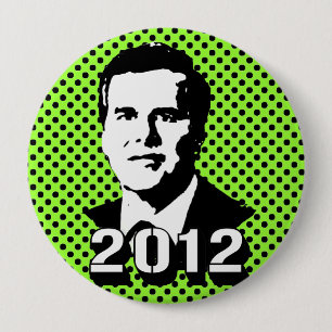 Bóton Redondo 10.16cm Jeb Bush 2012