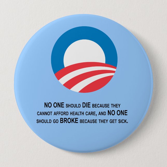 Bóton Redondo 10.16cm Justiça social não é socialismo (Frente)