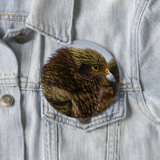 Bóton Redondo 10.16cm Kea (Nestor notabilis)