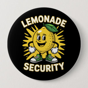 Bóton Redondo 10.16cm Limonade Stand Security