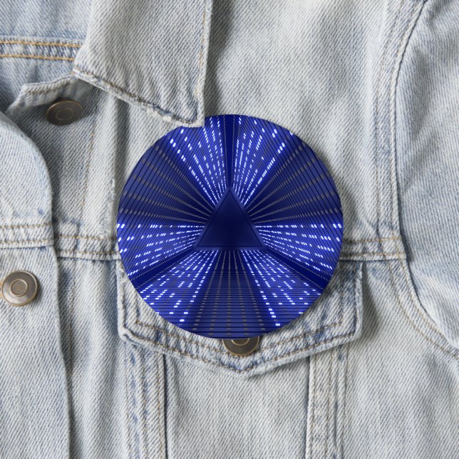 Bóton Redondo 10.16cm luz brilhante (In Situ)