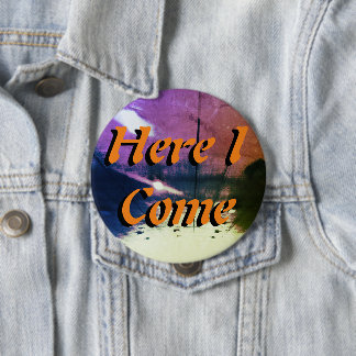 Bóton Redondo 10.16cm Luzes de Stardom