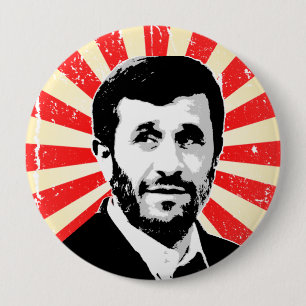 Bóton Redondo 10.16cm Mahmoud Ahmadinejad