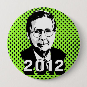 Bóton Redondo 10.16cm Mitch McConnell 2012