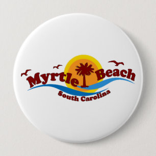 Bóton Redondo 10.16cm Myrtle Beach.