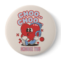 Namorados de canto Groovy Red Heart