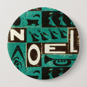 Bóton Redondo 10.16cm Noel Green
